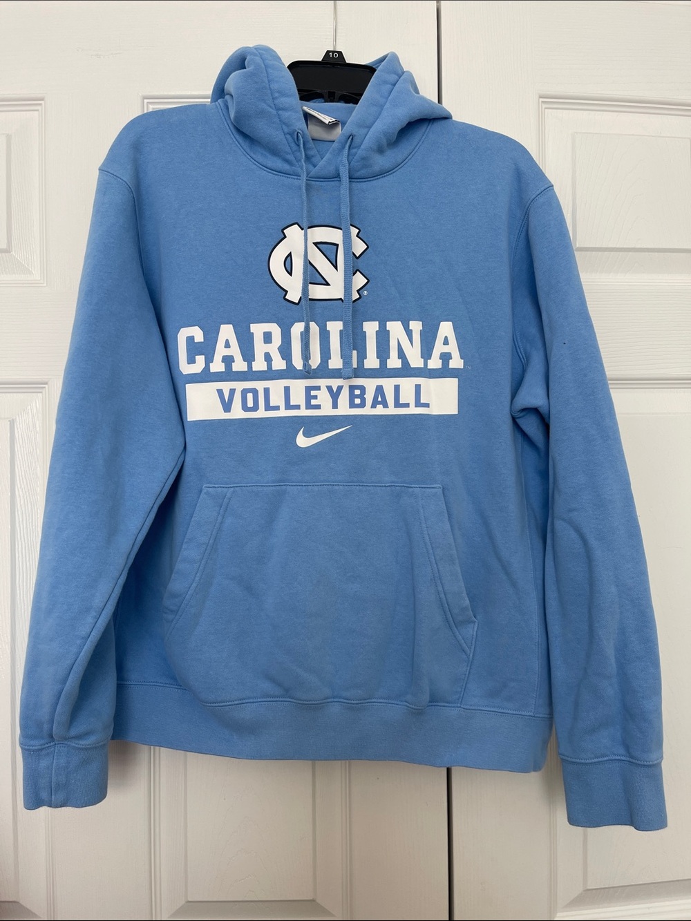 Nike Light Blue Carolina Volleyball Crewneck Hoodie